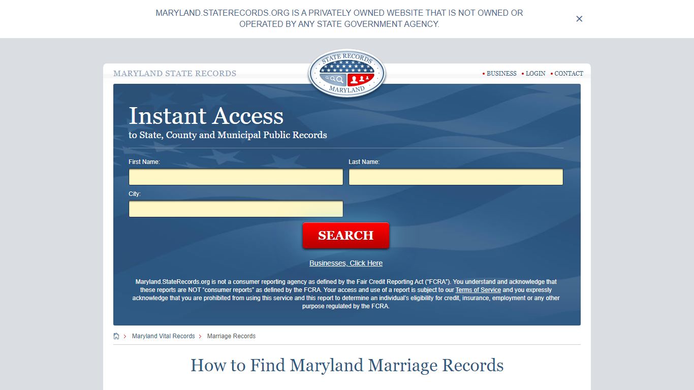 How to Find Maryland Marriage Records